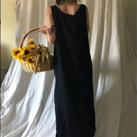 90’s Boho Silk Dress - Picture 3 of 6